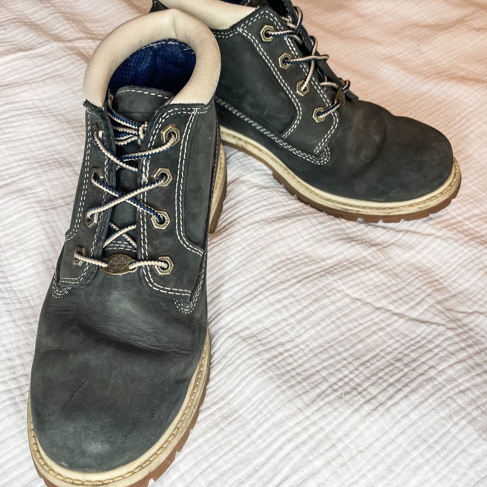 Timberlands work boots